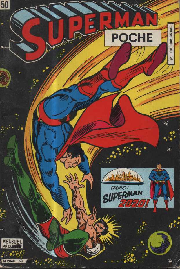 Scan de la Couverture Superman Poche n 50